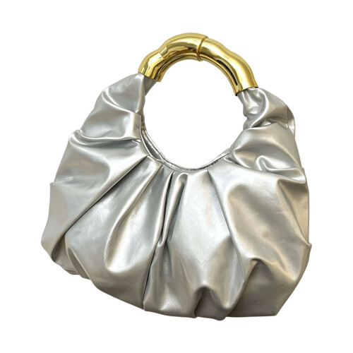 Women Clutches Purses Elegant Evening Bag for-Silver