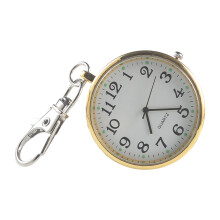 Large 40mm Digital Keychain Watch With Mineral Glass-gold