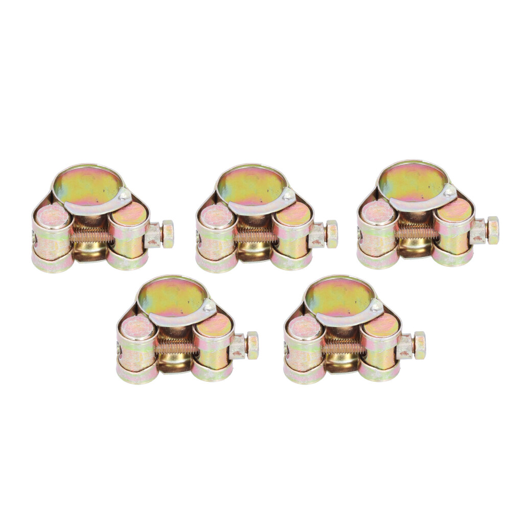 20 Pcs Zinc Plated Hose Clamp 17-19mm