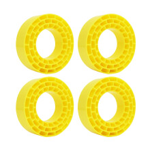Set Of 4 Soft Silicone Tire Liners 1.55in for Remote-Yellow