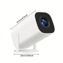 (E100) A Compact Projector That Can Decode 4K Videos, Has a Local Resolution of 720P, And Features Wireless And Wireless 5.2 Connectivity