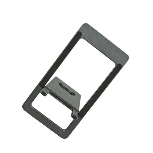 Foldable Aluminum Stand For Smartphones And Tablets Easy-Gray