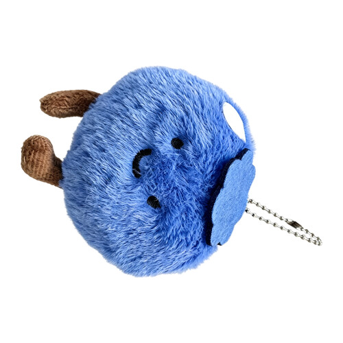 Cartoon Obst Plüsch Schlüssel Halter Weiche-BeadChain