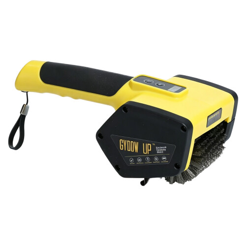 Cordless Electric Grill Brush Handheld Electric Roller-Yellow