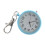Pocket 3mm Thin Alloy Key Holder Watch Keychain-light blue 1