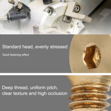 M4x6 Copper Hex Socket Screws 50 Pack