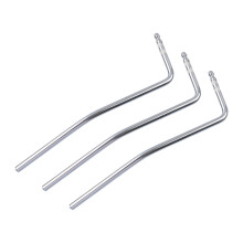 3Pcs 6mm Direkte Insertion Elektrische Gitarre Tremolo-Silber