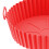 Thick Silicone Fryer Mat Red Reusable 4