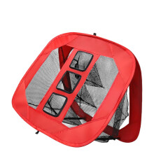 Filet de frappe de Golf Portable, Cage de frappe réglable,-Rouge