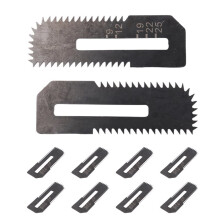 10Pack Drywall Cut-Out Saw Blades for Cordless Cut-Out Saw, Cuts Drywall to 1-3/16 Inch Thick (Depth Markings)