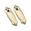 2Pcs Squid Transforming Pen With 1.0Mm Tip Black Inks-Gold 1
