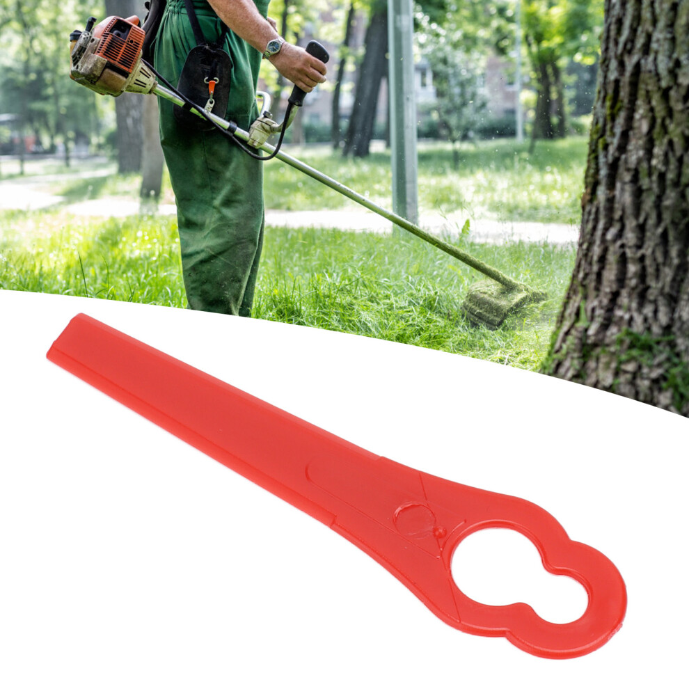 100x 80mm Plastic Trimmer Blades for Lawn Mowers