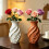 Elegant Vase Silicone Mold Leaf Pattern Flower Pots Casting Tool 7