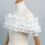 Off Shoulder Shawl Chic One Shoulder Polyester Wrap Flouncing 7