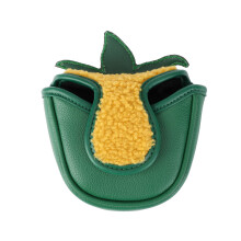 PU Leather Golf Iron Headcover Funny Pattern Golf Club Head