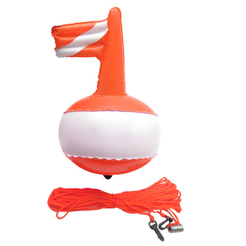 Diving Flag With Reinforced Edges For Visibilities During-A