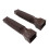 Rain Gutter Downspout Extender 20-59in Brown 1