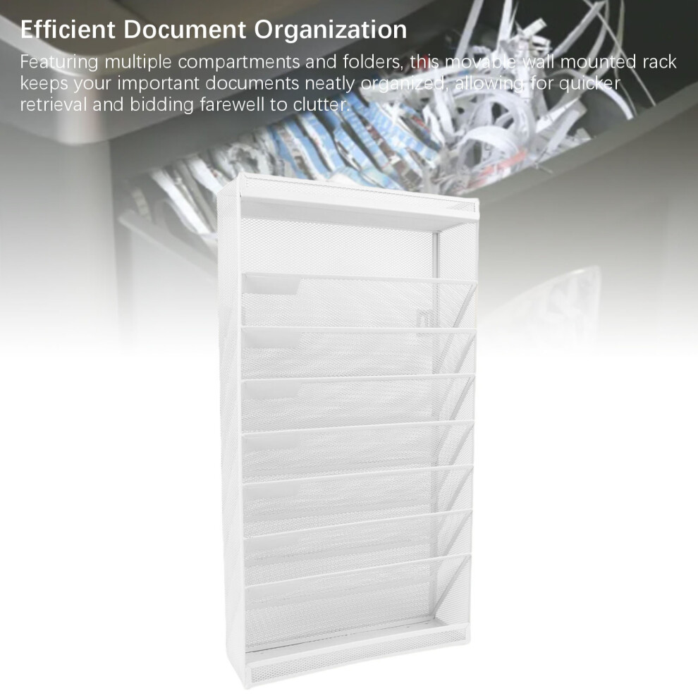 Space-Saving Mobile Wall File Organiser