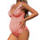 Supportive Pregnancy Swimwear Seamlessly-watermelon red M 1