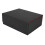 Magnetic Trading Card Storage Box with 3 Separate-black red 1
