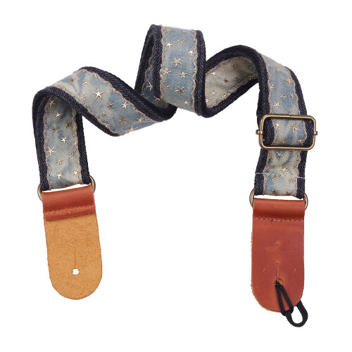 Adjustable Length Guitar Strap Ukulele Accessory-Black bottom