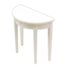 Classical Half Round Miniature Table Model Figure 1:12-White