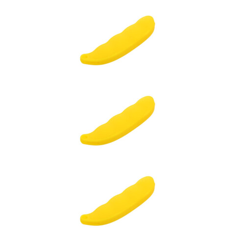 3Pcs Waterproof Yellow Silicone Safety Covers for Use
