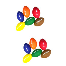 12St Rugby Stressballen Kinderspeelgoed Ventballen in Diverse Kleuren