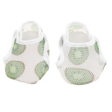 1Paar Baby-Barfußschuhe Mesh, Verstellbar, Rutschfest, Mehrfarbig