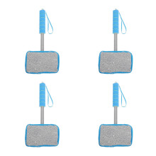 4St Multifunctionele Auto Ruitenreiniger Aluminium Microvezel Borstel
