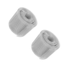 2Roues Écran Aluminium Garde-Gouttière Anti- Argent