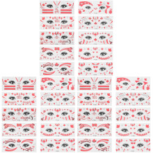 30St Duurzame Papieren Tijdelijke Stickers Voor Feest En Body