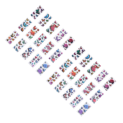 30St Permanente Look Tattoo Stickers, Patroon