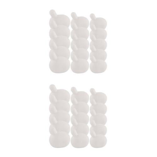 30St Witte Silicone Knijp Bubble Inserts Voor En Speelgoed DIY
