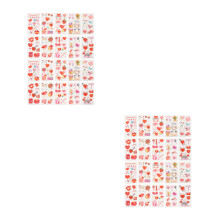 40Tatouages Stickers Temporaires Déco Fête Et Mariage