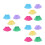 15Pièces Jupe Tulle Tutus Colorée 1
