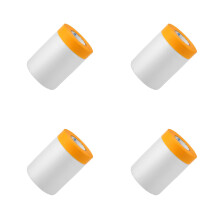 4Rouleaux Film Masquage Plastic Clair Pour Peinture Auto Anti-Saleté