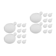 20St Knijp Speelgoed Inserts Wit Siliconen Voor DIY Knutsel