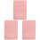 3Pièces De À Rose Tpe Antidérapant Silencieux 1