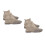 2Paires Couvre-Chaussures Silicone Antidérapant 1