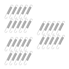 30Pcs Stainless Steel Dual Hook Pruning Shear Springs for Garden Tools