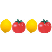 4St Knijpbal Stress Speelgoed Fruit Voor Party En Thuis