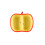 Small Fruit Shape Sauce Dish Ceramic Texture for-Two pieceapple 1