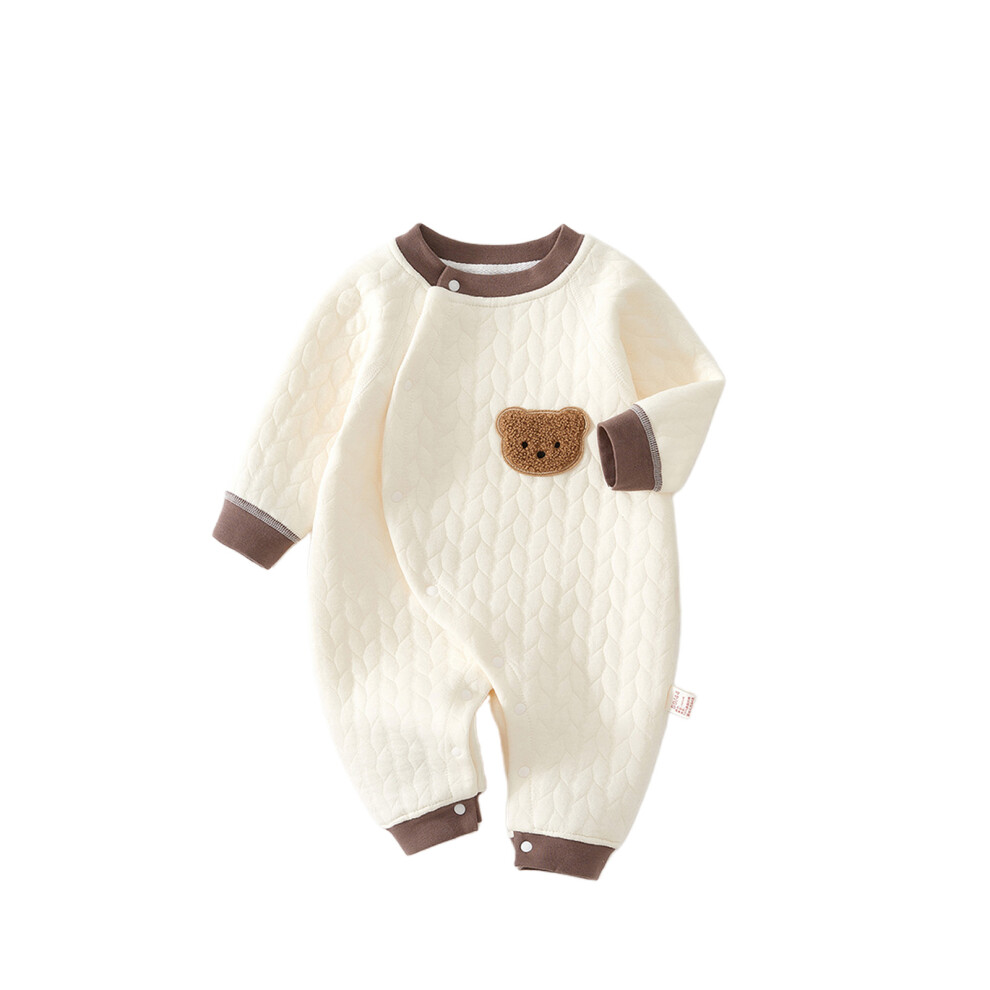 Long Sleeve Jumpsuit Clothes 3 Layer-Twist bear 6 to 9 months