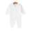 Warm And Comfortable Infant Romper Covered Feet And-White 1