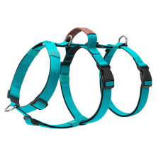 Dog Training Harness Vest Heavy Duty for Medium and-Blue M