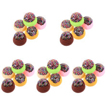 25Pièces Boules Décoratives Glace PVC Multicolores Pour Évènement
