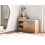 Beliani Shoe Storage Cabinet REGINA Light Brown 2