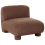 Beliani 1-Seat Section MJALBI Brown Boucle 4