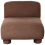 Beliani 1-Seat Section MJALBI Brown Boucle 5